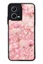 Xiaomi Redmi Note 12 5g Pink Lace Romance Design Glossy Phone Case