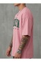 Men's Brooklyn Printed Oversize 100% Cotton Short Sleeve Casual Basic T-Shirt - 2