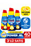 Power Gel Lemon Dishwasher Gel 3-Piece Advantageous Set – 40 Washes
