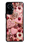 Tecno Camon 19 Glossy Phone Case with Cherry Leopard Sweetheart Design