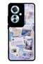Oppo Reno 11F Pastel Travel Diary Design Glossy Phone Case