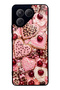 Tecno Pova 7 Glossy Phone Case with Cherry Leopard Sweetheart Design