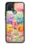 Oppo A15S Glossy Phone Case with Monster Picnic Party Design