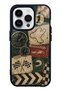 iPhone 14 Pro Heritage Track Club Design Glossy Phone Case