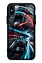 حافظة هاتف لامعة بتصميم Velocity Pulse لهاتف iPhone X