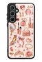Samsung A35 Rose Gold Glam Design Glossy Phone Case
