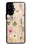 Tecno Camon 19 Glossy Phone Case with Wildflower Letters Design