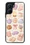 Vivo Y16 Glossy Phone Case with Pastel Sleepover Design