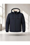 Men's Jacket Winter Coat Hooded Warm Jacket with Fur Inside Daily Coat Casual - 4