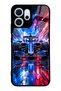 Oppo Reno 14F Bluefire Apex Design Glossy Phone Case