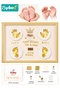 Baby Hand and Footprint Kit, Newborn Clay Footprints and Handprints Keepsake Frame, Infant Milestone Picture Frames for Toddlers, Best Newborn Gift