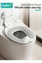 Baby Potty Training Seat with 10PCS Toilet Seat Covers, Foldable Baby Potty Seat, Portable Travel Potty Seat with Adjustable Retainer and Splash Guard, Anti-Slip Toilet Trainer Ring for Boys and Girls - 2