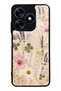 Tecno Spark 10 Glossy Phone Case with Wildflower Letters Design