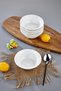 Set of 6 15 cm Allegra Porcelain Bowls Ckr4244