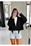 Tasseled Buttoned Crop Suede Jacket - 5