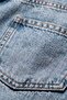 Light Blue Distressed Detailed Wide Leg Jeans - 5