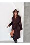Double-Breasted Collar Long Trench Coat 1.20m - 3