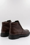Genuine Leather Brown Double Zipper Men's Winter Boots Luass30Al0049 - 5