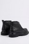 Genuine Leather Black Ultra Comfortable Lace-Up Men's Winter Boots Luass30Al0051 - 5