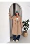 Double-Breasted Collar Long Trench Coat 1.20m - 2