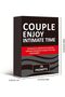 Couple Game Cards - 1pc, Adult Board Games for Deeper Intimate Relationships, Ideal Valentine's Day, Halloween, Christmas Gifts - 7