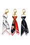 Choose Your Style 3-Piece Ataturk Signed Scarf Gold Keychain Set Bag Accessory - 2