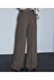 Kemerli wide leg pantolon - 6