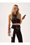 Motion High Waist Flared Leggings Brown - 5