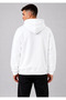 Follow the Tide Printed Oversize Men's Hooded Sweatshirt - 2