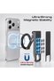 Axon Magnetic Phone Mount Stand 16x N52 Magnets, 360° Rotatable Arm, Carabiner Hook, Aluminium Alloy Build, Universal Steel Plates, lifestyle mobile holder - 4