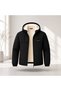 Men's Coat Winter Coat Hooded Fur Inside Warm Jacket Daily Coat Casual.