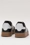 Unisex Comfortable Lightweight Sports Sneaker Shoes Black - White - 4