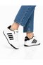 Unisex Skin Sneaker Shoes White - Black - 3