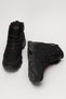 Unisex Cold-Proof Long Outdoor Trekking Boots Black - 7