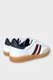 Unisex Lightweight Sneaker Shoes White - Bordo - 3