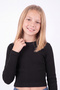 Girl's Ribbed 2-Piece Crop Top - 2