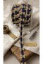 French Denim Rococo Decorative Ribbon 15mm - 25Meters
