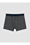 Vizyon New Season Mixed Cotton Flexible Men's Boxer 3-Pack - 4