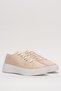 Comfortable Fit Thick Sole Women's Sneaker Shoes Beige - 3