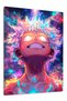 Monkey D. Luffy Gear 5 Anime Metal Wall Art