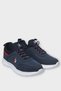 Unisex Skin Comfortable Snekaer Sports Shoes Dark Blue - 3