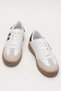 Unisex Comfortable Lightweight Sports Sneaker Shoes White - Black - 7