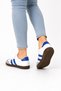 Comfortable Unisex Sports Shoes White-Blue - 3
