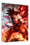 Goku Super Saiyan 4 Anime Metal Wall Art