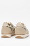 Unisex Denier Fabric Sports Shoes Beige - 3