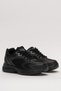 Unisex Faylon Sole Lace-Up Sports Shoes Black - 3