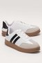 Unisex Comfortable Lightweight Sports Sneaker Shoes White - Black - 2