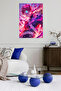 Red-Haired Anime Warrior Anime Metal Wall Art - 5