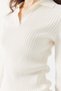 Women's Polo Neck Knitwear Sweater - 8