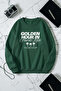 Unisex Golden Hour Printed Crew Neck Sweatshirt